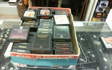 lot of 55 atari 2600 cartridge real sports baseball, homerun, baseball, untested