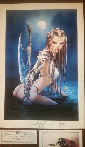 2013 Aspen Michael Turner Kiani HeroesCon TourExclusivePrint s/n2/100Steigerwald - Picture 13 of 17