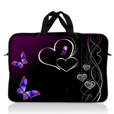 10" 10.1" 10.2" 9 8 Laptop Sleeve Netbook Sleeve Bag Case Cover Tablet Hearts