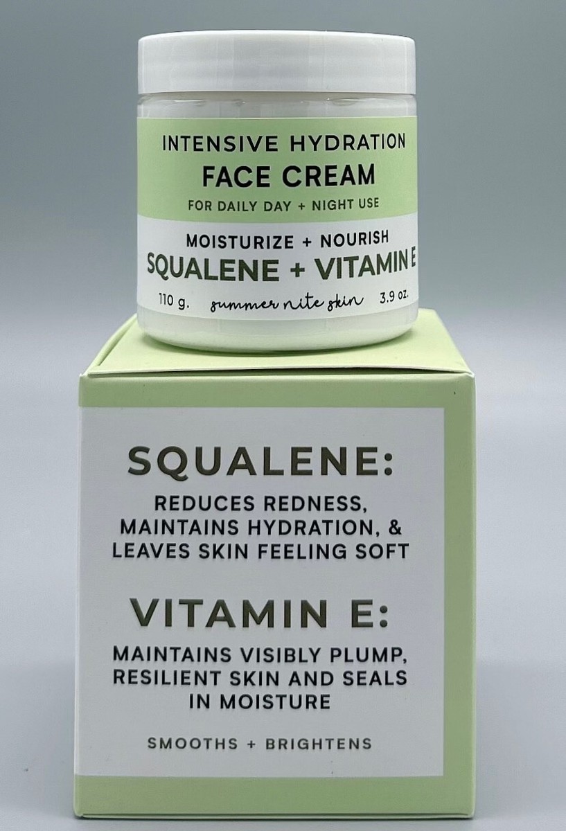 Summer Nite Skin Squalene + Vitamin E Intensive Hydration