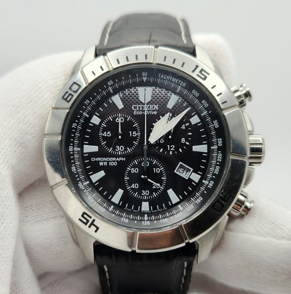 O*Z様 CITIZEN Eco-Drive ブラック腕時計 シチズン、ブラックで統一したシリーズ 機械式からエコ