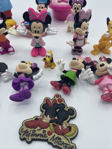 Large lot Disney Vintage Mini Figures Plastic PVC Duck Tales Goofy Mickey Mouse - Picture 4 of 9