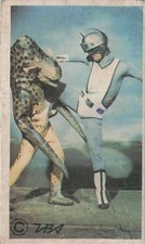 Mars Robot vs Monster Sci-Fi Action Retro Menko Card