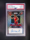 2023-24 Panini Prizm Amen Thompson RC Rookie Sensational Auto Mojo /25 PSA 8/10