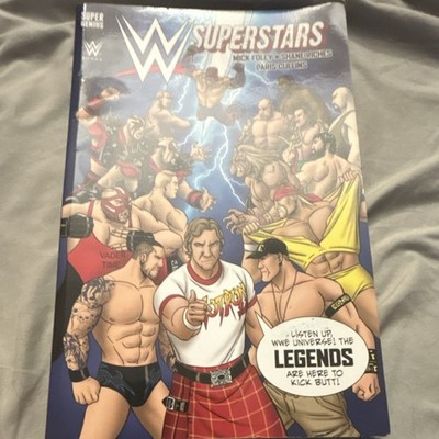 Super Genius WWE Superstars Graphic Novel Trade Paperback 2015 Hulk Hogan Vader