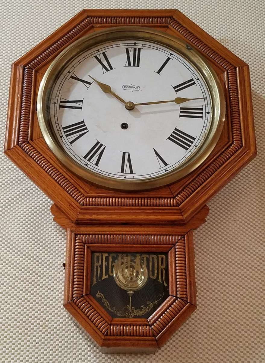 Vintage Ingraham Clock In Collectible Wall Clocks 1930-1969 for