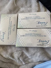 Oralhoe Moldable Dentures Dedicated Cleaning Tablets Kit Dental Care Dental Care