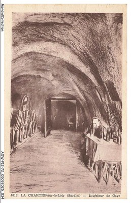 AXWP12-1060-72 - LA CHARTRE-SUR-LE-LOIR - Kellerinnenraum