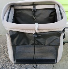 BARKBAY gray pet backpack carrier for small dogs cats travel hiking outdoor use