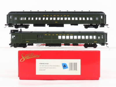 #ad HO Scale Bachmann 81425 SAL Seaboard Air Line Gas Electric Doodlebug amp; Car wDCC $210.95