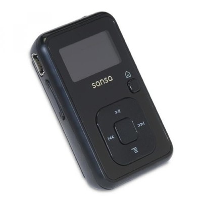 Sandisk Sansa Clip+ 8GB MP3 - FM - Voice Recorder - Black (SDMX18R-008GK-A57)