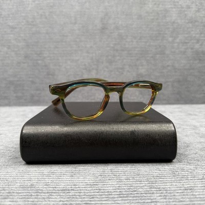 Eye-bobs Handmade Two-Tone Gradient Round Eyeglass Frames Keyhole Bridge