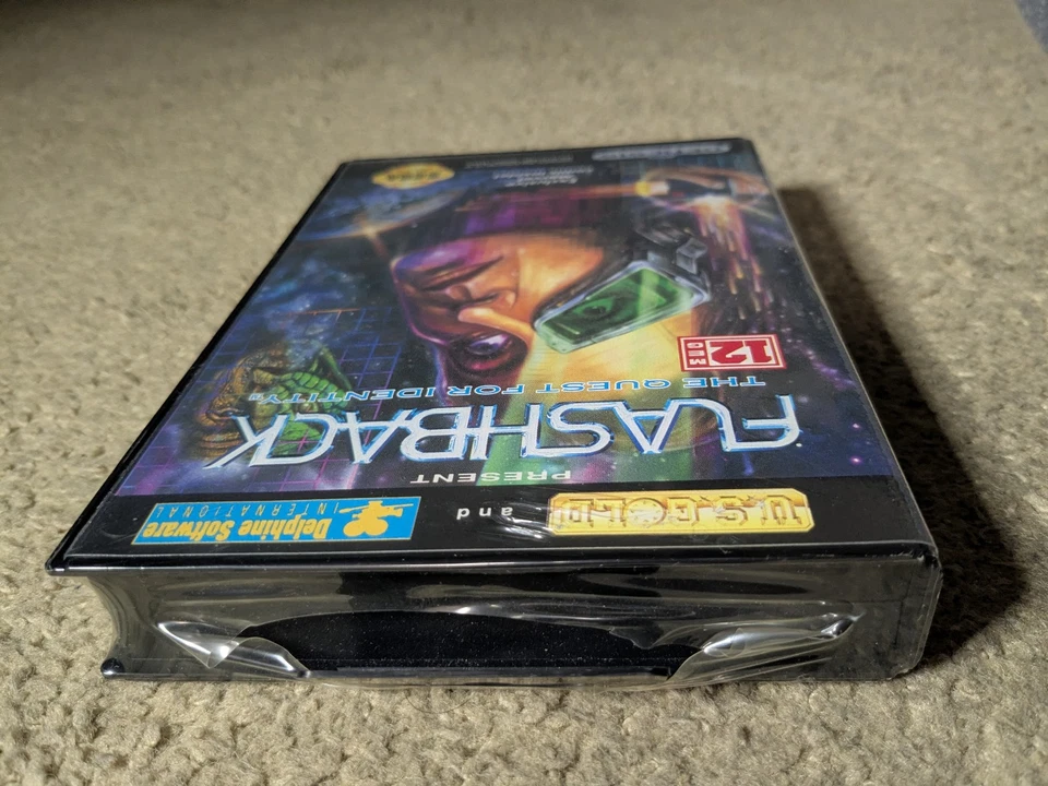 NEW Factory Sealed Flashback The Quest for Identity Sega Genesis RARE - Image 3 of 4