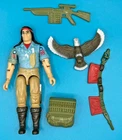 1984 Spirit w Freedom Complete GI Joe Figure w/ Unbroken Claws Nice Blue