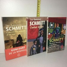 LOT Eric-Emmanuel Schmitt CONCERTO + L'ENFANT NOE + MONSIEUR IBRAHIM - YY-13962