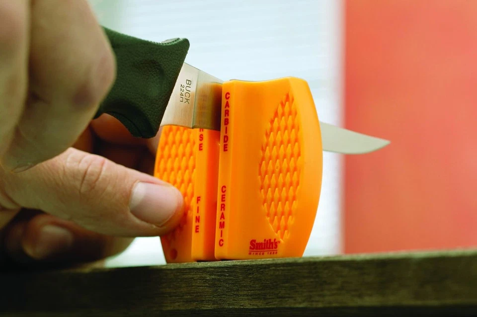 Afiador de facas Smith's CCKS 2 etapas carboneto de tungstênio e cerâmica AC87 NOVO! - Imagem 2 de 2