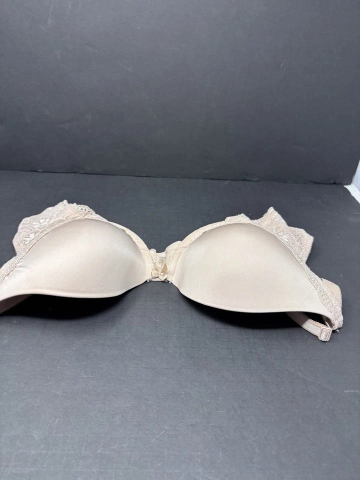 Sujetador push-up Torrid Plunge beige nude talla 42B Foto 2 de 4