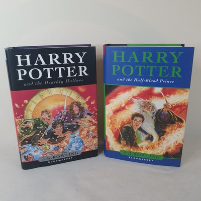 Harry Potter 6 & 7 englisch Deathly Hallow Half-blood Prince