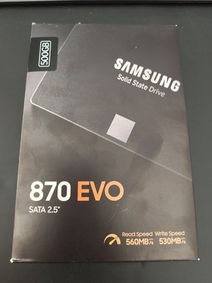 Samsung 870 EVO 500gb 2,5 Zoll | Neu