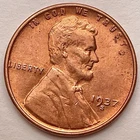 1937-S  Uncirculated BU Red RD - Lincoln Wheat Cent ~ B727