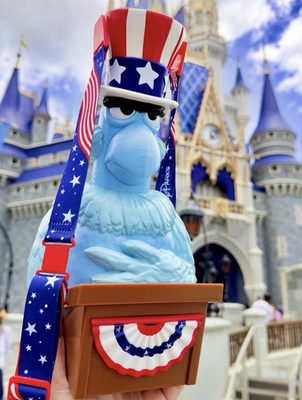 #ad #ad 2026 Disney Parks The Muppets Sam Eagle America 250th USA Popcorn Bucket NEW $49.80