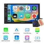 Double 2 Din 7" Car Stereo Apple Android CarPlay Head Unit Touch Radio Auto Play