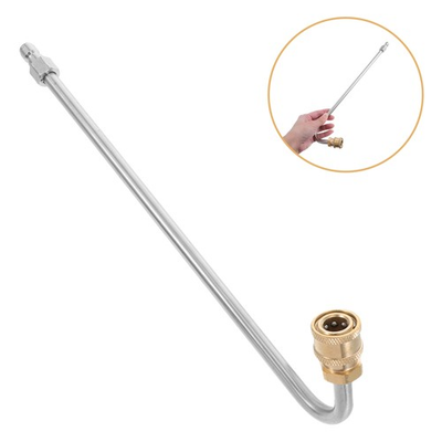 #ad High Pressure Gun Bent Rod Nozzle Washer Fittings Cleaner Suspension $19.17