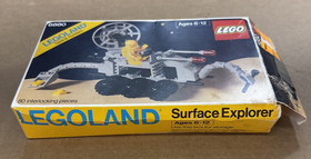 Vintage Lego Set #6880 Surface Explorer LEGOLAND Space Systems Used Complete
