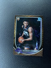 2025-26 Bowman Chrome Basketball Ace Bailey Reptilian Refractor BCV-5 Rookie