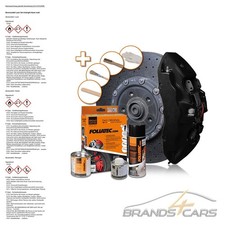 FOLIATEC BREMSSATTEL LACK SET BREMSSATTELLACK BREMSENLACK MIDNIGHT BLACK MATT