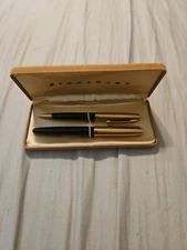Eversharp 14k Gold Nib Fountain Pen And Pencil Set In Box. Excellent condition.