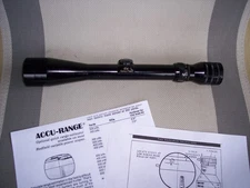 Redfield 3x9 Rifle Scope Accu-Range USMC M40 Sniper 1960's