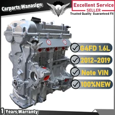 Auto Engine G4FD 1.6L Long Block Engine Assembly Fit For Hyundai Kia 2012-19 GAS