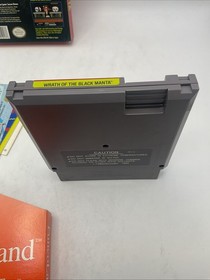 Sistema de entretenimiento Wrath of the Black Manta NES Nintendo en caja original
