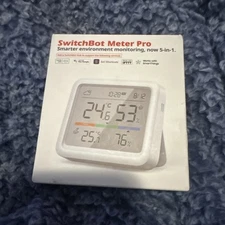 SwitchBot Meter Pro 5 In 1 Smarter Environment Monitoring New