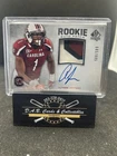 2012 SP Authentic #266 Alshon Jeffery ROOKIE PATCH AUTO #/885 South Carolina J10