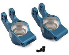 Exotek Associated Rival MT8 Aluminum HD Rear Hubs (Blue) (2) [EXO2343]