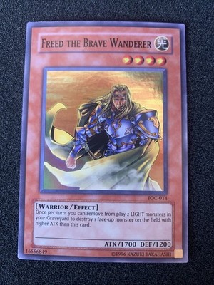 Yu-Gi-Oh! Freed the Brave Wanderer (IOC-014) Invasion of Chaos Unlimited