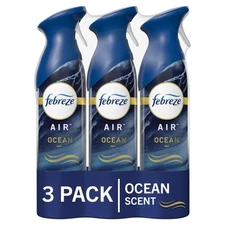	Febreze Air Mist Freshener Spray Ocean Scent 8.8oz 3 Count	