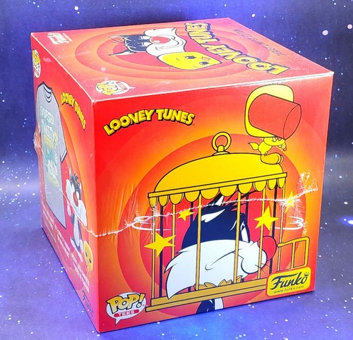 Looney Tunes Funko Sylvester and Tweety Bird 2020 POP and T Shirt Tee Large New - Picture 8 of 12