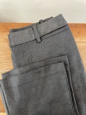 NWT Urban Outfitters Women’s Grey Flare Slacks Work Pants Trousers Slate Size 12