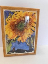 Kimberly Enterprises Handcrafted Graphic Art Tiles Wood Jewelry/Trinket Box