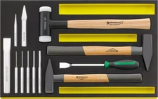 STAHLWILLE TCS102-108/10957/10960 MF Tool Set In Tool-Control Tray-System