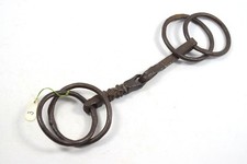 Antik Selten Sammlerstück Handgefertigt Einzigartig Form Pferd Trense / Zügel