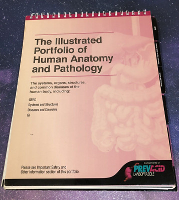The Illustrated Portfolio Of Human Anatomy And Pathology Flip Chart Prevacid 