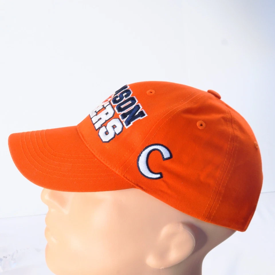Clemson Tigers Top of the World Orange White Purple Snapback Hat Cap Football - Image 3 of 4