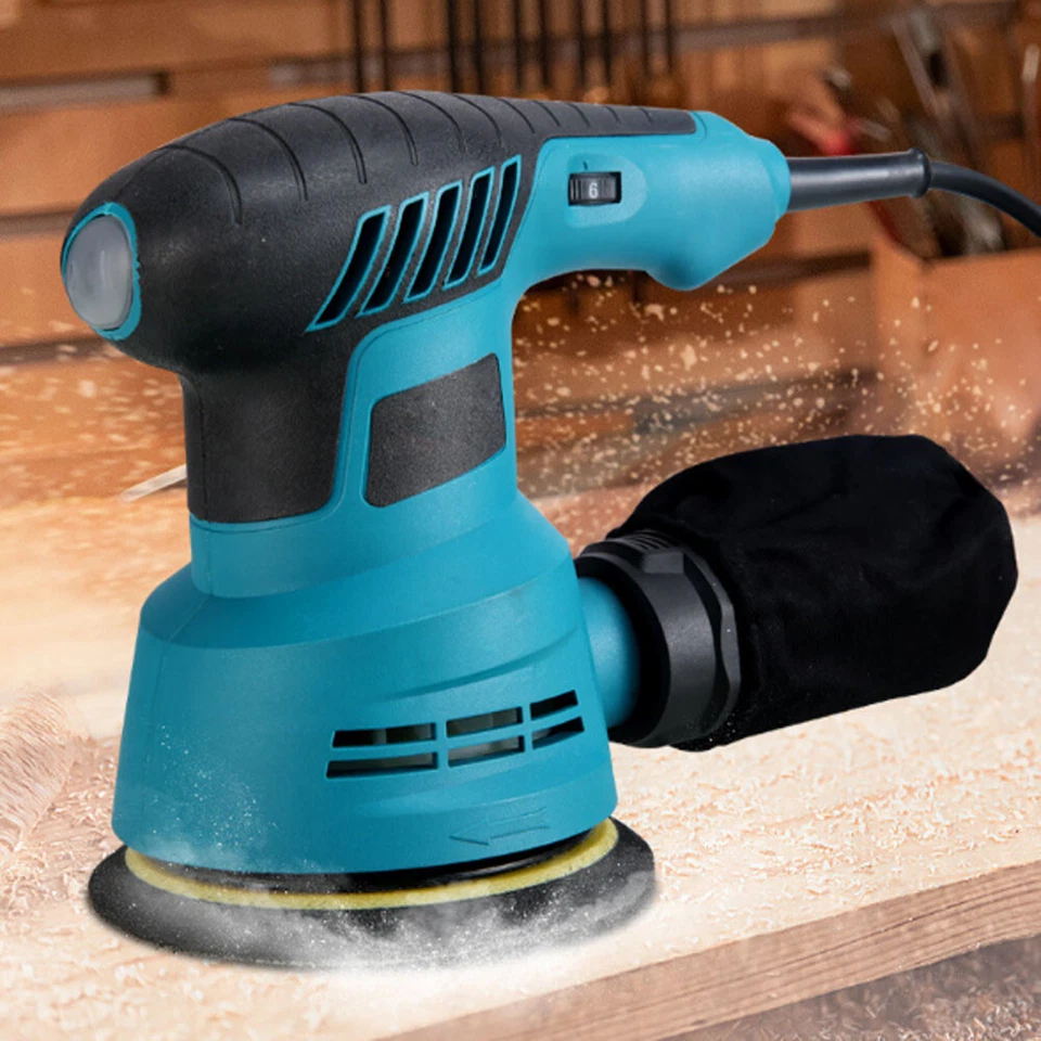 300W Electric Mouse Palm Sander Variable Speed Heavy Duty W/ Sanding Sheet 110v - Image 4 of 4