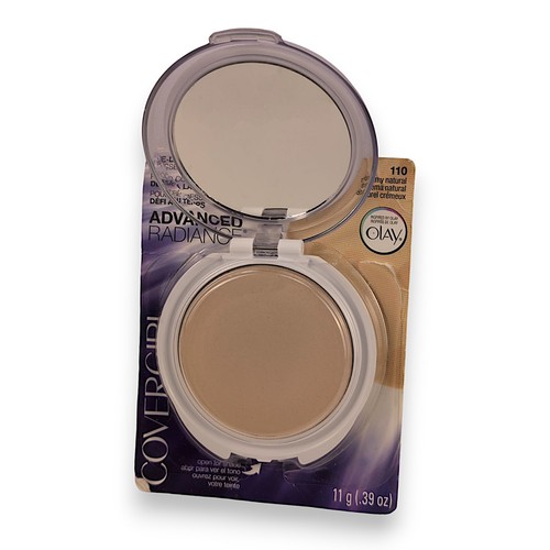 Covergirl Advanced Radiance Age Defying Pressed Powder #110 CREAMY NATURAL - Picture 2 of 3