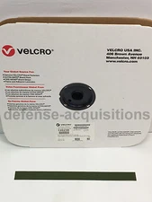 1 INCH VELCRO® Brand HOOK Fastener- Sew On Mil-Spec Military Tape CAMO GREEN