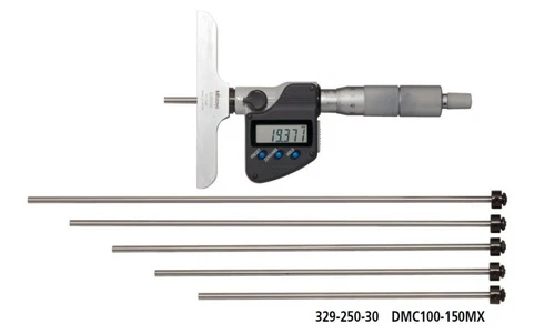 Mitutoyo 0-300mm DMC100-300MX Interchangeable Rod Micrometer 329-251-30 #N371